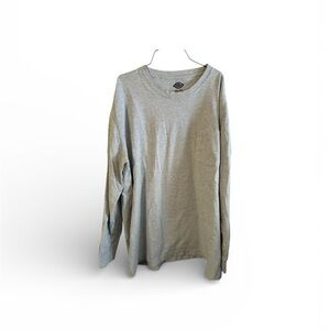 Dickies Heather Gray Long Sleeve Shirt